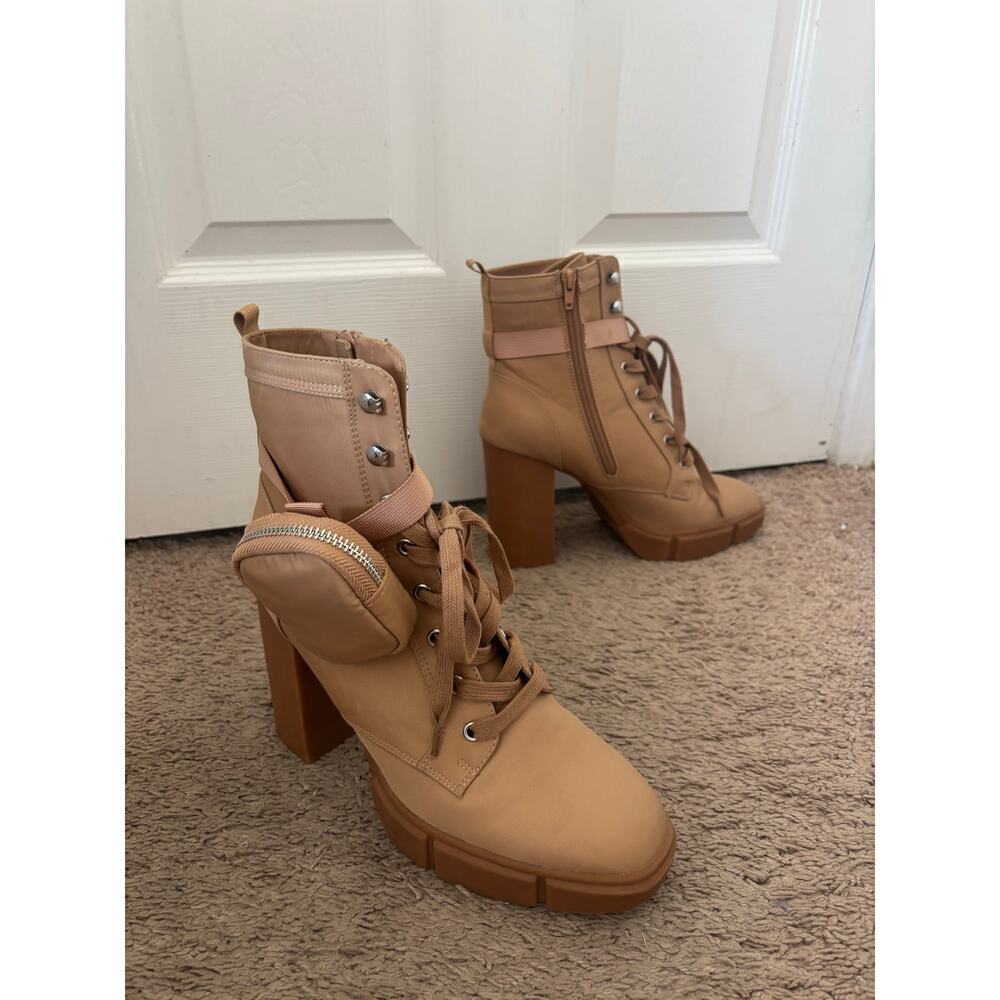 Steve Madden Herrick Ankle booties sz 11 tan